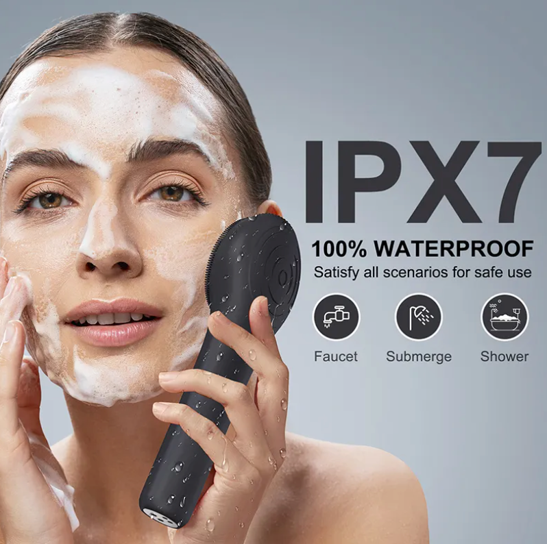 Mini Electric Silicone Facial Cleansing Brush