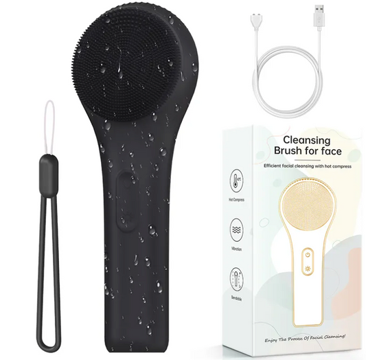 Mini Electric Silicone Facial Cleansing Brush