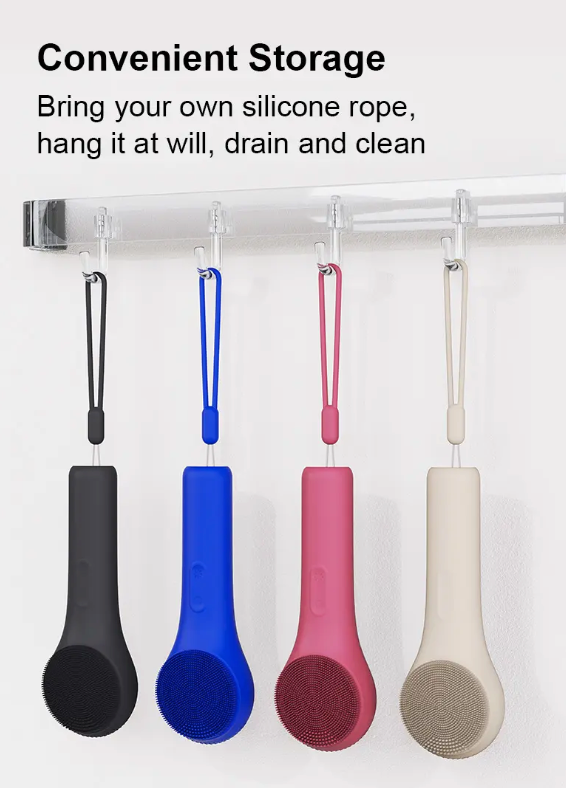 Mini Electric Silicone Facial Cleansing Brush