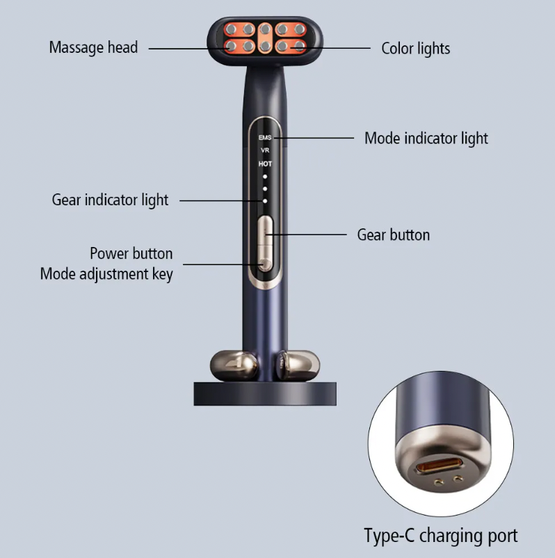 Face and Neck Lifting Wand